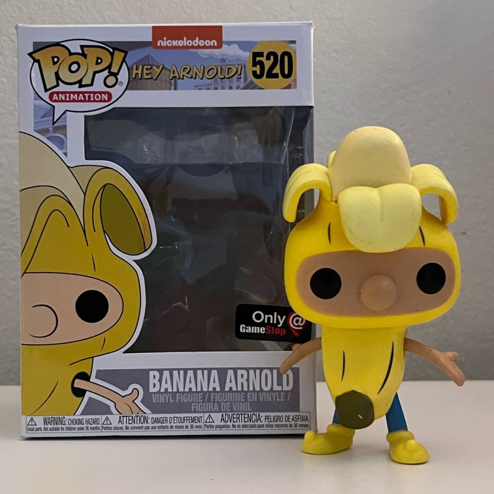 Funko Pop Hey Arnold Banana Arnold Figure